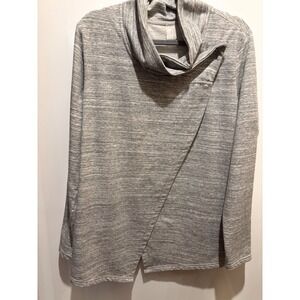 Danskin Sweater Gray Women's Size XL Cowl Neck